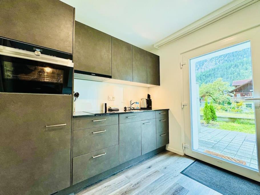Cute & Cozy Oasis, Private Afternoon Sun Terrace Apartamento Kandersteg Exterior foto