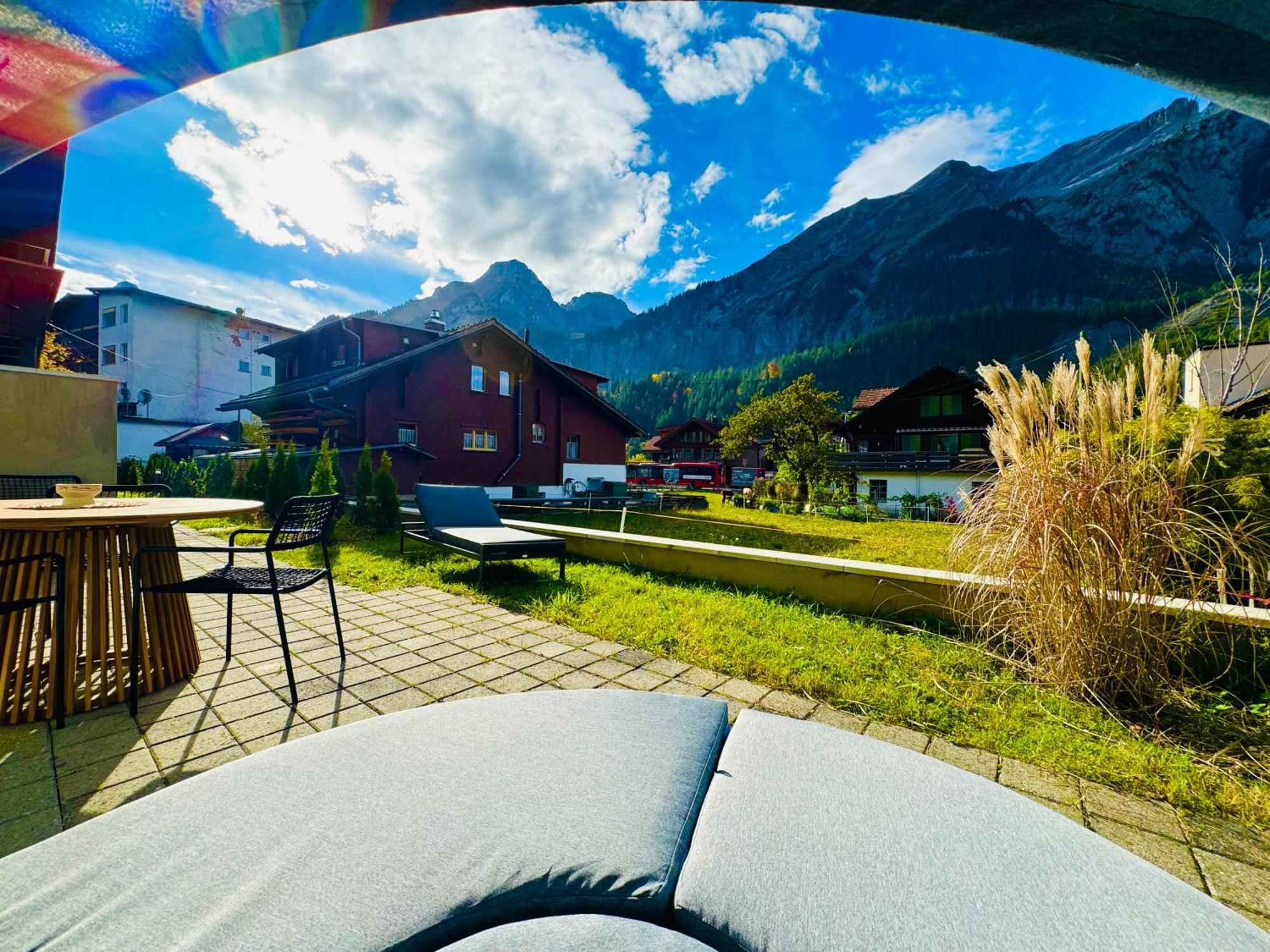 Cute & Cozy Oasis, Private Afternoon Sun Terrace Apartamento Kandersteg Exterior foto