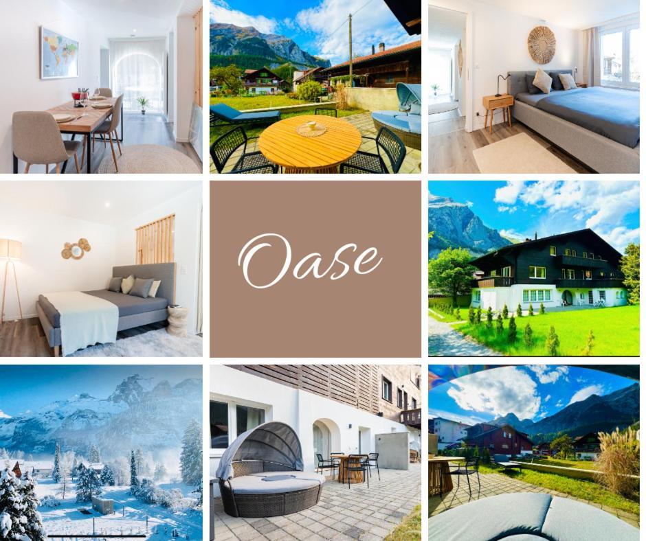 Cute & Cozy Oasis, Private Afternoon Sun Terrace Apartamento Kandersteg Exterior foto